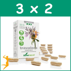 Pack 3x2 TRAVALERA 33-S FORMULA XXI SORIA NATURAL