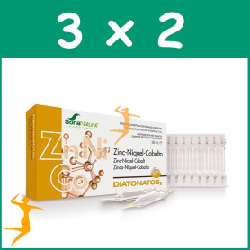 Pack 3x2 DIATONATO 5-2 Zn/Nq/Co 28 VIALES SORIA NATURAL