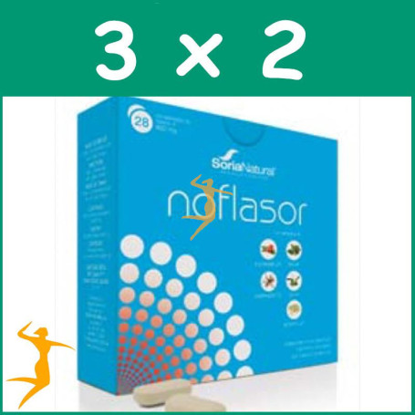 Pack 3x2 NOFLASOR 28 COMPRIMIDOS SORIA NATURAL