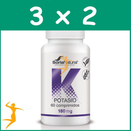 Pack 3x2 VITAMINA K 250 mgrs. x 100 LIBERACION SOSTENIDA SORIA NATURAL