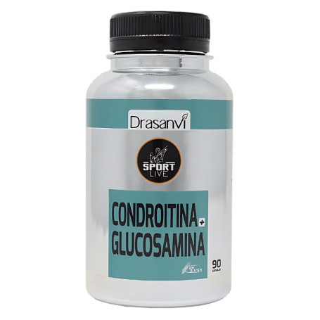 CONDROITINA + GLUCOSAMINA 90 CAPSULAS SPORT LIVE DRASANVI