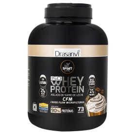 WHEY PROTEIN AISLADO CAPUCHINO 2,2KG SPORT LIVE DRASANVI