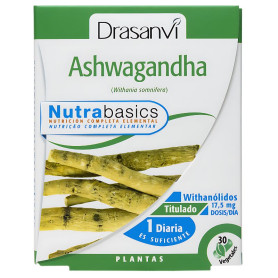 ASHWAGANDHA 30 CAPSULAS NUTRABASICOS DRASANVI