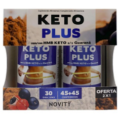 KETO PLUS 45+45 COMPRIMIDOS NOVITY