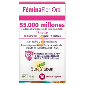 FEMINA FLOR ORAL 55.000 30 CÁPSULAS SURA VITASAN