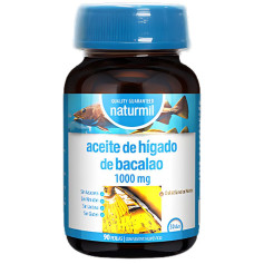 ACEITE DE HÍGADO DE BACALAO 1000MG 90 PERLAS NATURMIL