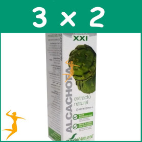 Pack 3x2 EXTRACTO DE ALCACHOFA FÓRMULA XXI 50Ml. SORIA NATURAL