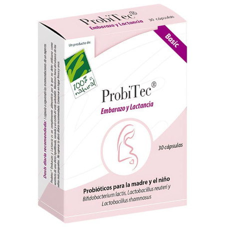 PROBITEC® EMBARAZO Y LACTANCIA BASIC 30 CÁPSULAS 100% NATURAL