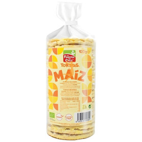 TORTITAS DE MAÍZ CON SAL SIN GLUTEN BIO 120Gr. FINESTRA