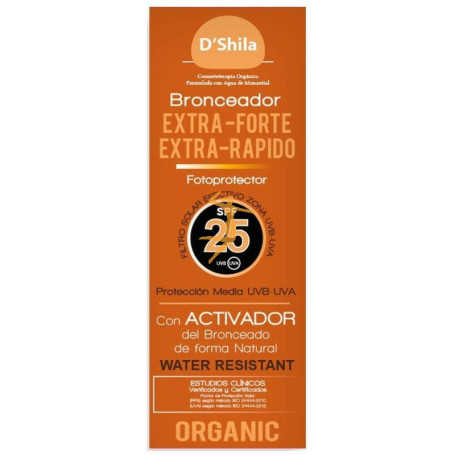 BRONCEADOR EXTRAFORTE SPF20 200Ml. SHILA