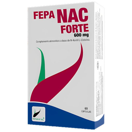 FEPA NAC FORTE 600 MG 60 CÁPSULAS FEPADIET