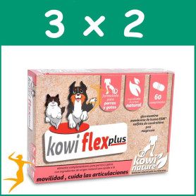 Pack 3x2 Kowi Flex Plus, 60 comprimidos KOWI NATURE