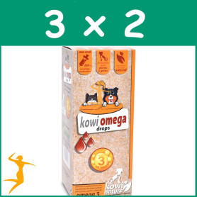 Pack 3x2 Kowi Omega Drops, 250 ml KOWI NATURE