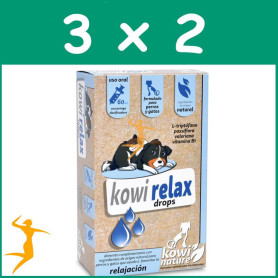 Pack 3x2 Kowi Relax Drops, 60 ml KOWI NATURE