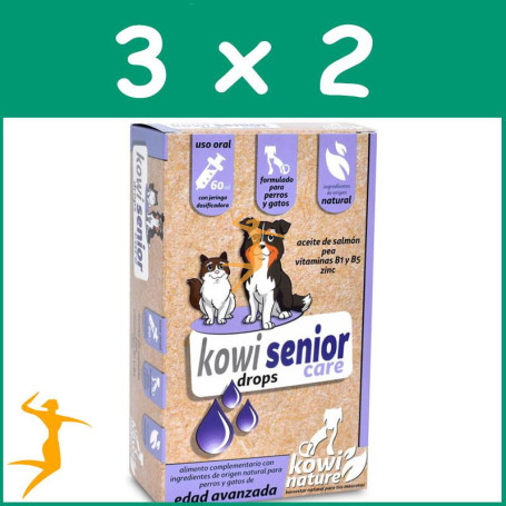 Pack 3x2 Kowi Senior Care, 60 ml KOWI NATURE