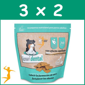 Pack 3x2 Kowi Dental, Snack 70 gr KOWI NATURE