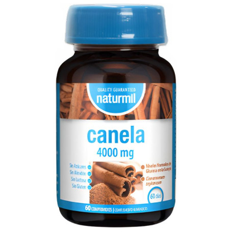 CANELA 60 4000MG COMPRIMIDOS NATURMIL