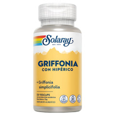 GRIFFONIA CON HIPÉRICO 30 CÁPSULAS SOLARAY