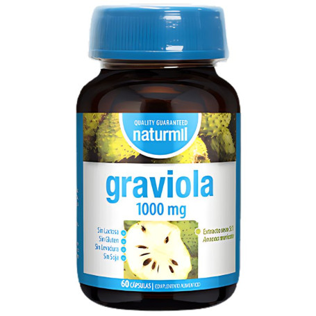 GRAVIOLA (ANONA) 1000MG 60 CÁPSULAS NATURMIL