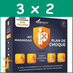 Pack 3x2 KIT INMUNIDAD PLAN DE CHOQUE SORIA NATURAL