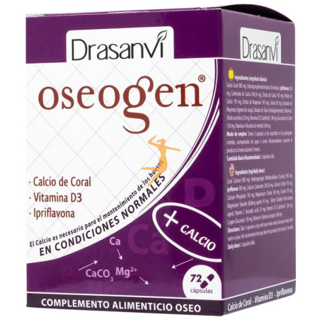 OSEOGEN ALIMENTO OSEO 72 CÁPSULAS DRASANVI