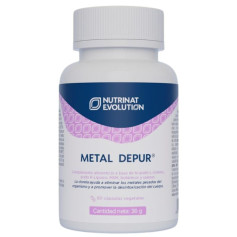 METAL DEPUR 60 CÁPSULAS VEGETALES NUTRINAT EVOLUTION