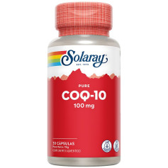 PURE COQ10 100MG 30 CÁPSULAS SOLARAY