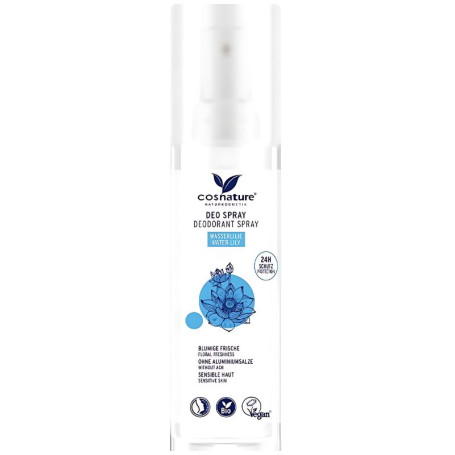 DESODORANTE SPRAY 24h NENUFAR 75ML COSNATURE