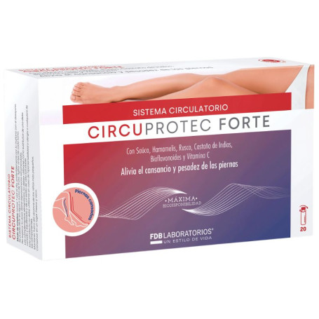 CIRCUPROTEC FORTE 20 VIALES FDB LABORATORIOS