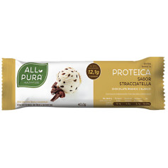 BARRITAS PROTEICAS CHOCO BLANCO Y STRACCIATELLA 24 UDS. ALL PURA