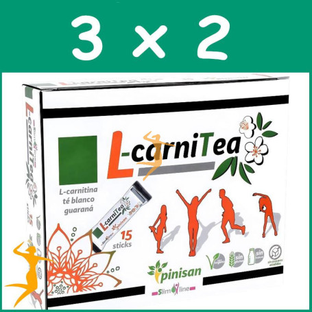 Pack 3x2 L-CARNITEA 15 STICKS PINISAN