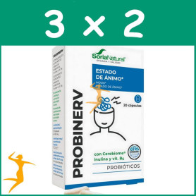 Pack 3x2 PROBINERV 20 CÁPSULAS SORIA NATURAL