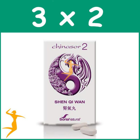 PACK 3x2 CHINASOR 2 SORIA NATURAL