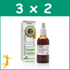 Pack 3x2 EXTRACTO DE PASIFLORA FÓRMULA XXI 50Ml. SORIA NATURAL