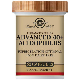 ADVANCED 40+ ACIDOPHILUS 60 CÁPSULAS SOLGAR