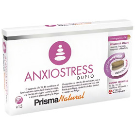 ANXIOSTRESS DUPLO 15 COMPRIMIDOS BICAPA PRISMA NATURAL