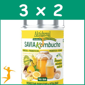 Pack 3x2 SAVIA KOMBUCHA 100GR TONGIL