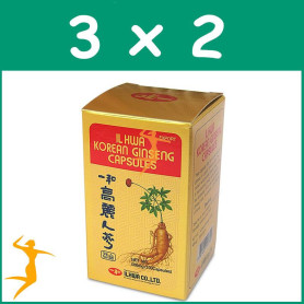 Pack 3x2 GINSENG TARRO 100 CÁPSULAS IL HWA