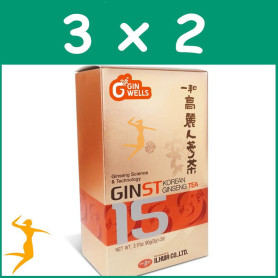 Pack 3x2 GINST15 TEA 30 SOBRES IL HWA