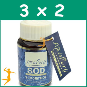 Pack 3x2 SOD GLUTATION 30 CAPSULAS ESTADO PURO