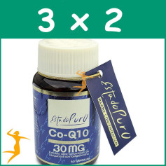 Pack 3x2 COENZIMA Q10 30Mg. 60 CÁPSULAS ESTADO PURO