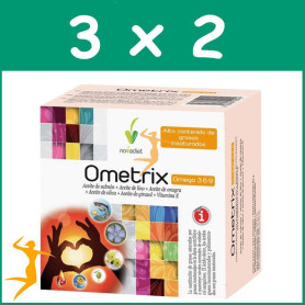 PACK 3x2 OMETRIX 60 PERLAS NOVA DIET