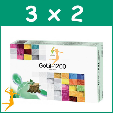 PACK 3x2 GOTIL 1200 20 VIALES NOVA DIET