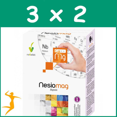 PACK 3x2 NESIOMAG 18 STICKS NOVA DIET