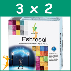 PACK 3x2 ESTRESAL 60 CÁPSULAS NOVA DIET