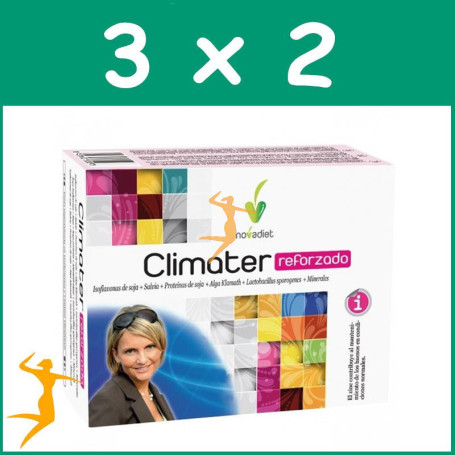 PACK 3x2 CLIMATER REFORZADO 60 CÁPSULAS NOVA DIET