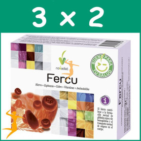 PACK 3x2 FERCU 60 CÁPSULAS NOVA DIET