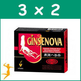 PACK 3x2 GINSENOVA 60 CÁPSULAS NOVA DIET