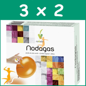 PACK 3x2 NODAGAS 48 CÁPSULAS NOVA DIET