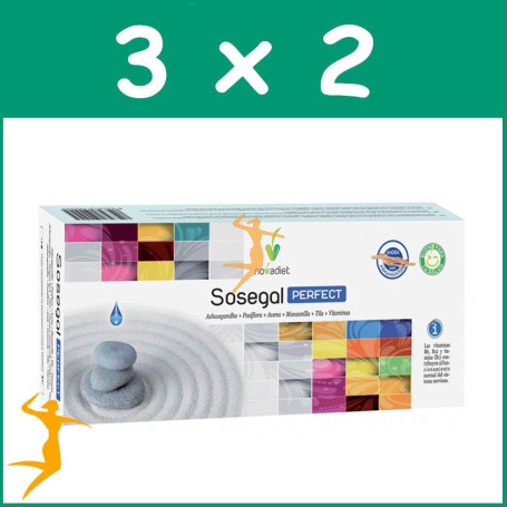 PACK 3x2 SOSEGAL PERFECT 20 AMPOLLAS NOVA DIET